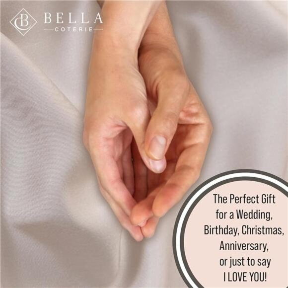 Bella Coterie Luxury Bamboo Queen Size Sheet Set | 100% Organically Grown - Picture 6 of 7